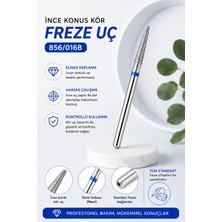 Nail Room Freze Ucu Ince Konik Kör Mavi 856/016B – Profesyonel Manikür ve Kütikül Bakımı