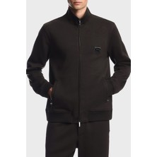 Emporio Armani Modal Kumaş Dik Yaka Fermuarlı Sweat Erkek Sweat EM006821 AF17545 U6030