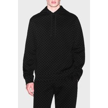 Armani Exchange Logolu Pamuklu Regular Fit Kapüşonlu Sweat Erkek Sweat XM002903 AF10818 UC001