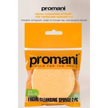 Promani Facial Cleansing Sponge - Yüz Temizleme Süngeri 2'li