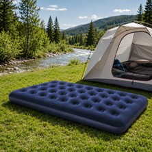 Euro Special Inflatable Mattress KMP226 Iki Kişilik Kamp ve Seyahat Şişme Yatağı