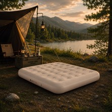 Euro Special Inflatable Mattress KMP261 150X200 Iki Kişilik Kamp ve Seyahat Şişme Yatağı