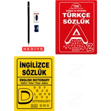 Parıltı Yayınları Ilkokul ve Ortaokul Türkçe Sözlük Ingilizce Sözlük 2'li Sözlük Seti (Biala Kapak)Tdk Son Değişiklikler Esas Alınmıştır Kalem Seti Hediyeli