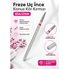 Nail Room Freze Ucu Ince Konik Kör Kırmızı 856/016R – Profesyonel Manikür ve Kütikül Bakımı