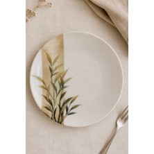 Heda Porselen Serin 6'lı Porselen Pasta Seti