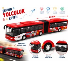 Duman 22 cm Körüklü Şehir Otobüsü Oyuncak