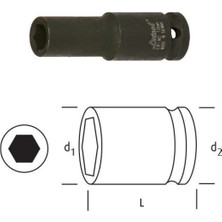 Osaka LN12D14 Uzun Lokma 1/2'' 14MM