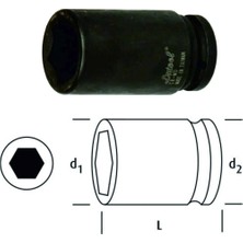 Osaka LN12S16 Lokma 1/2'' 16MM