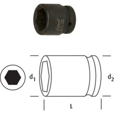Osaka LN34S27 Lokma 3/4'' 27MM