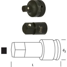 Osaka LN14-38AD Adaptör 1/4''-3/8''