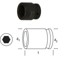 Osaka LN14S12 Lokma 1/4'' 12MM