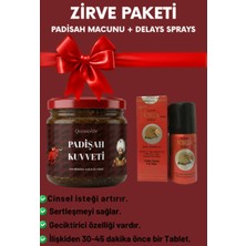 Qozmo Life Erkeklere Özel 2’li V.ıga 84000 Gecsiktircilili Spreys 45ML + 240 G Bitkisel Macun Hediye Paket - 1 E