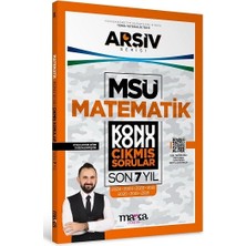 Marka Yayınları Msü Matematik Konu Konu Çıkmış Sorular Son 7 Yıl