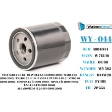Fiat Tempra Tipo Uno Palio Doğan Slx 1.4 1.6 Motor Yağ Filtresi Waben WY-044 - 5984044