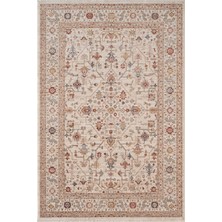 Karmen Halı Focus FO002R Krem Renkli Vintage Modern Salon Koridor Yatak ve Oturma Odası Halısı