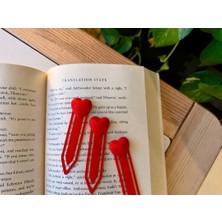 Leaf Creative Plastik Kalpli Kitap Ayracı, 5 Adet