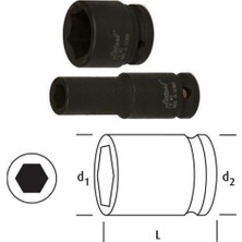 Osaka LN38S13 Lokma 3/8'' 13MM