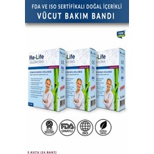Relife Detoks Ayak Bandı 3 Kutu (24 Bant)