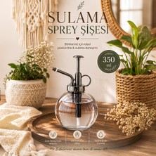 Perotti 15729 Gri Cam Rustik Yağlık Yağdanlık ve Sulama Spreyi Koku Spreyi Şişesi 350 ml