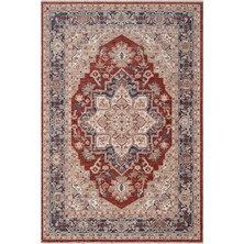 Karmen Halı Focus F0C001R Renkli Vintage Modern Salon Koridor Yatak ve Oturma Odası Halısı