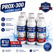 PROX-300 6'lı Dök-Aç Lavabo-Banyo-Wc Gider Açıcı