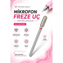 Nail Room Freze Ucu Mikrofon Kırmızı 4 mm 882/040R – Profesyonel Manikür ve Tırnak Bakımı