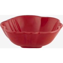 Bordallo Pinheiro Tomato Kırmızı Seramik Çorba Kasesi 13 cm