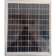 Solar V  25 Watt Monokristal Güneş Paneli