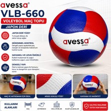 Avessa VLB-660 Voleybol Topu Japon Deri