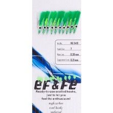 Effe HG3419 Sabiki 10 Iğneli Yeşil Çapari
