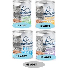 Mamazoone Karma Koli Kedi Mamaları 48 Adet 01