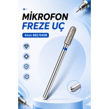 Nail Room Freze Ucu Mikrofon Mavi 4 mm 882/040B – Profesyonel Manikür ve Tırnak Bakımı
