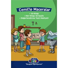 Cemil'le Maceralar Serisi Hikaye Seti 10'l 1.sınıf Ultra Problemler Hediyeli