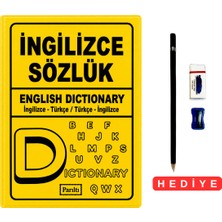 Parıltı Yayınları Ingilizce Sözlük (Biala Kapak)Tdk Son Değişiklikler Esas Alınmıştır Kalem Seti Hediyeli