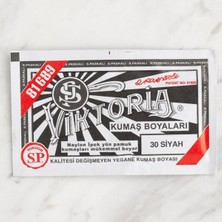 Victoria Kumaş Boyası - 30 Siyah