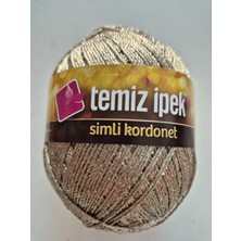 Marmara Ipek Temiz Ipek Simli Kordonet Vizon