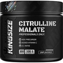 Kingsize Nutrition Citrulline Malate Powder 330 gr - Aromasız