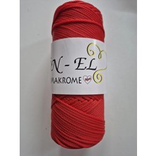 Önel Makrome Polyester Ip 200 Gram Kırmızı