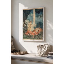 Lia Gallery Güzel ve Çirkin Çerçeveli Poster