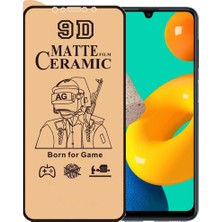 Bzontech Samsung Galaxy M32 Uyumlu Ekran Koruyucu 9d Mat Seramik Nano Tam Kaplayan