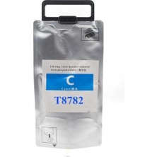 Epson T8782-C13T878240 Mavi Muadil Kartuş