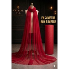 Aker Hediyelik 5 Metre Kristal Tül Eni 3 Metre Organizasyon,doğum Günü, Parti,kapi Süsü, Nikah Şekeri, Bohça Tülü