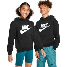 Nike Club Çocuk Siyah Günlük Stil Sweatshirt FD2988-010