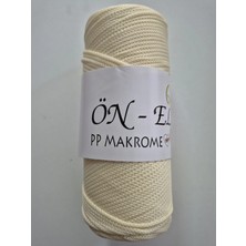 Önel Makrome Polyester Ip 200 Gram Krem 017