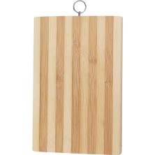 Hype Store Orret Home Askılı Bambu Kesme Tahtası, Çok Amaçlı Doğrama Tahtası, Et, Balık, Ekmek, Sebze Için Kesi