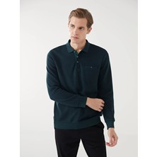 Lc Waikiki Yeni Sezon Polo Yaka Uzun Kollu Erkek Sweatshirt