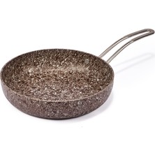 Brioni Stone-Age Terra 26 cm Çizilmez Yanmaz Yapışmaz Indüksiyonlu Tava