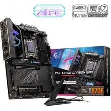 MSI Msı Mpg X870E Carbon Wıfı Amd X870E Soket Ddr5 Am5 Anakart