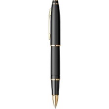 Scrikss 350 Mat Siyah Altın Roller Kalem