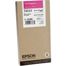 Epson T6533-C13T653300 Kırmızı Muadil Kartuş